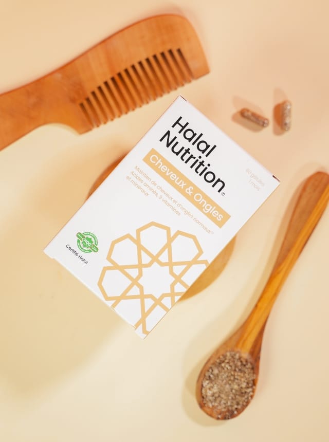 Complément alimentaire Halal - Traitement pour Cheveux et ongles